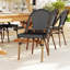 Chaises de bistro empilables toutes saisons Martha Stewart Lily Pond-109713809
