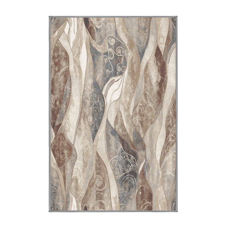Hazy Mirage Rug, Rectangle 5' x 8'