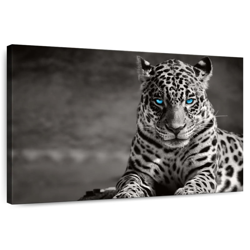 Jaguar Eyes Pop, 8" H x 12" W