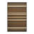 Washable Cognac Light Beige Striped Area Rug-1235556841