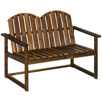 Cecile Solid Wood Fir Outdoor Bench
