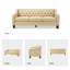81.28" Genuine Leather Sofa-81914227