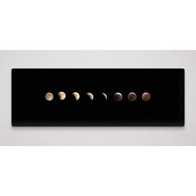 «Lunar Eclipse Phases Over Shepparton», art mural sur toile panoramique
