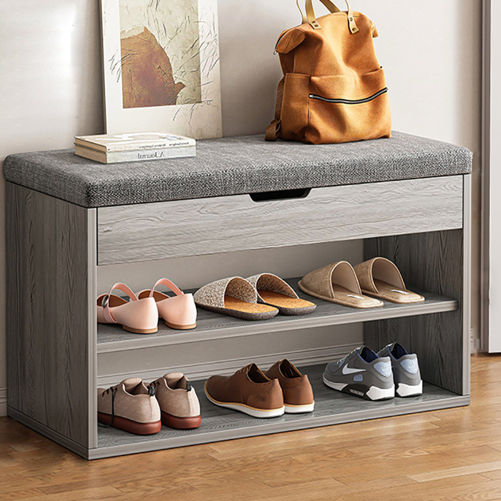 Latitude Run® Shoe Storage Bench, Shoe Rack, Shoe Organizer - Wayfair ...