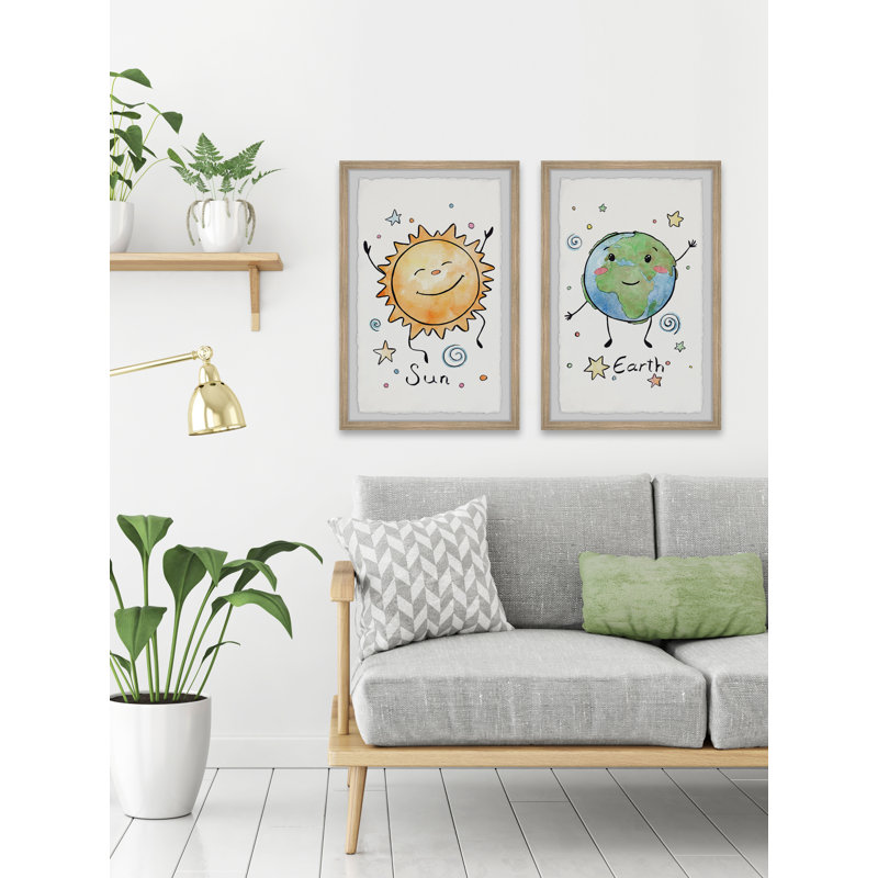 Bonifacio 2 Piece Wrapped Canvas Print, 30cm H x 41cm W x 3.81cm W