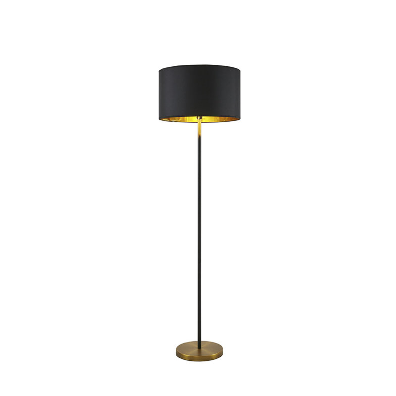 Lampe sur pied en métal