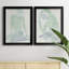 «Stretching III», ensemble de 2 impressions sur toile encadrées-1346115063-1346115060