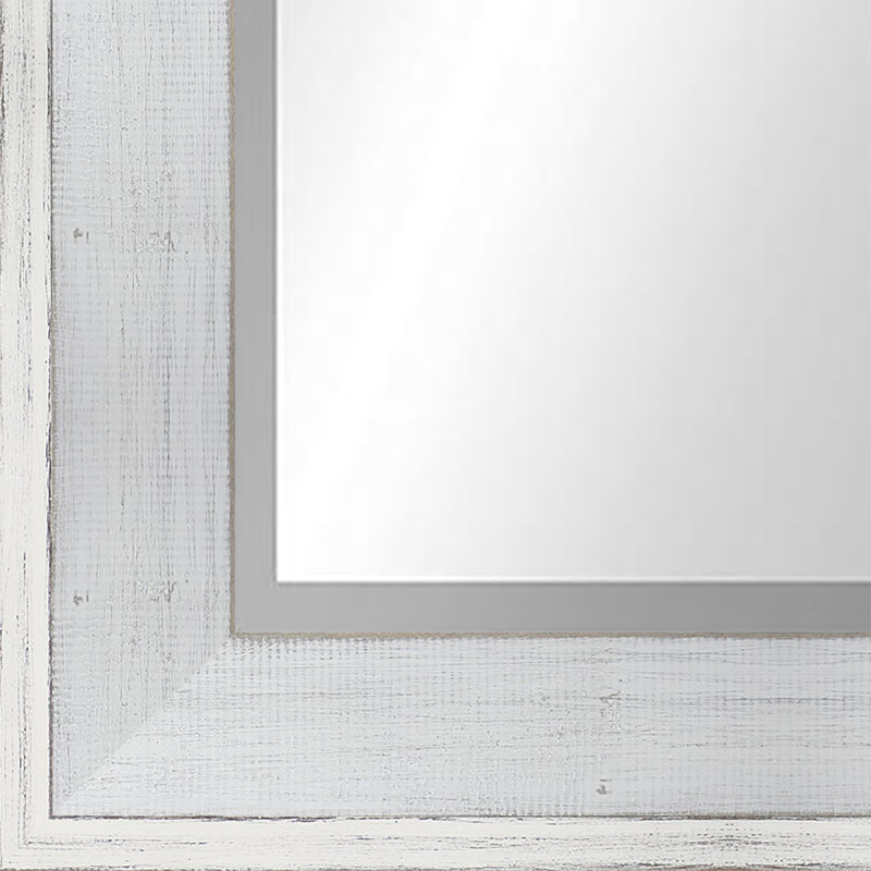 Bois naturel, 22,5 po x 22,5 po, Blanc / blanc