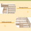 Lit plateforme simple en forme de L avec trois tiroirs de rangement-1846783527