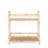 Destin Natural Burl Designer Bar Cart