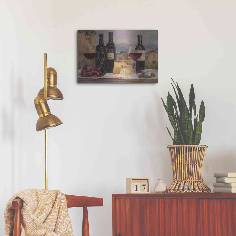 " Villa Reds " by Marilyn Hageman, 16" H x 24" W