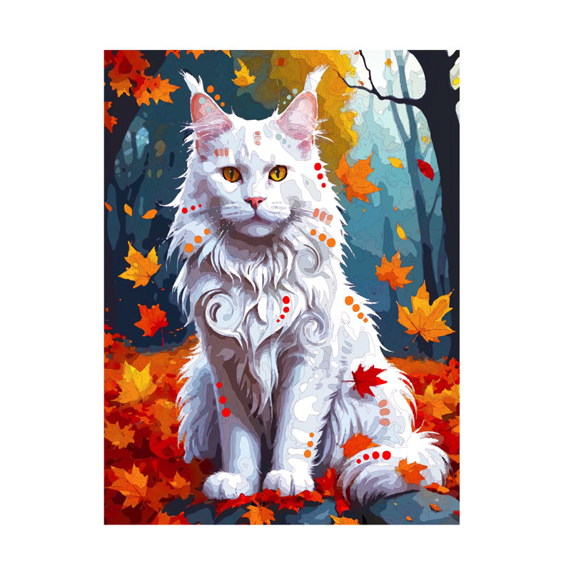 Art sur toile Dean Maine Coon, Dean Evolution, H 14 po x l 19 po