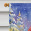 Schnauzer avec le drapeau de la maison du Père Noël-1699868990-1699868954