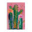 Cactus créatif sur toile rose, design par LSR Design Studio-696494401