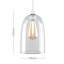 Kira 23cm H Glass Oval Pendant Shade ( Clip On )-28043231