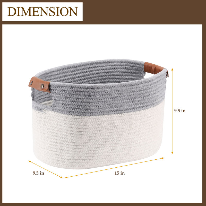 Ensemble de paniers en tissu