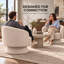 Fauteuil d'appoint pivotant Taccarra-1507418958