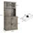71” Kitchen Pantry Cabinet With Microwave Stand-1014318411