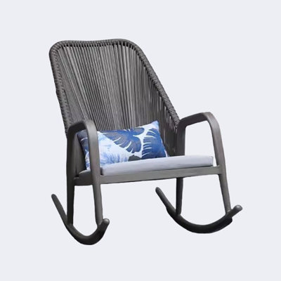Chaise berçante simple simple et moderne
