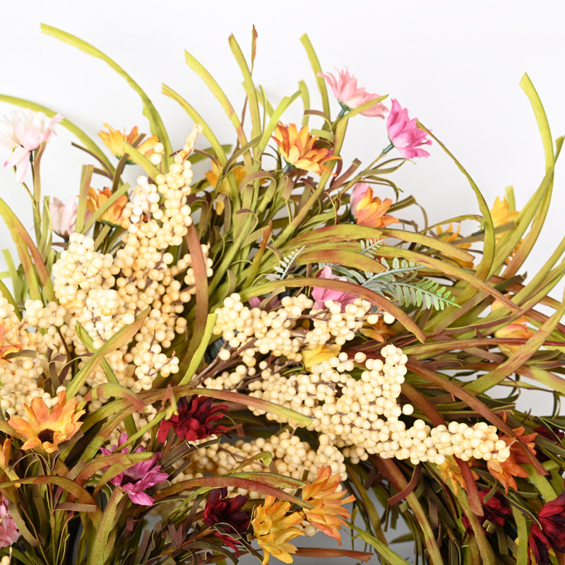Couronne florale 26 po