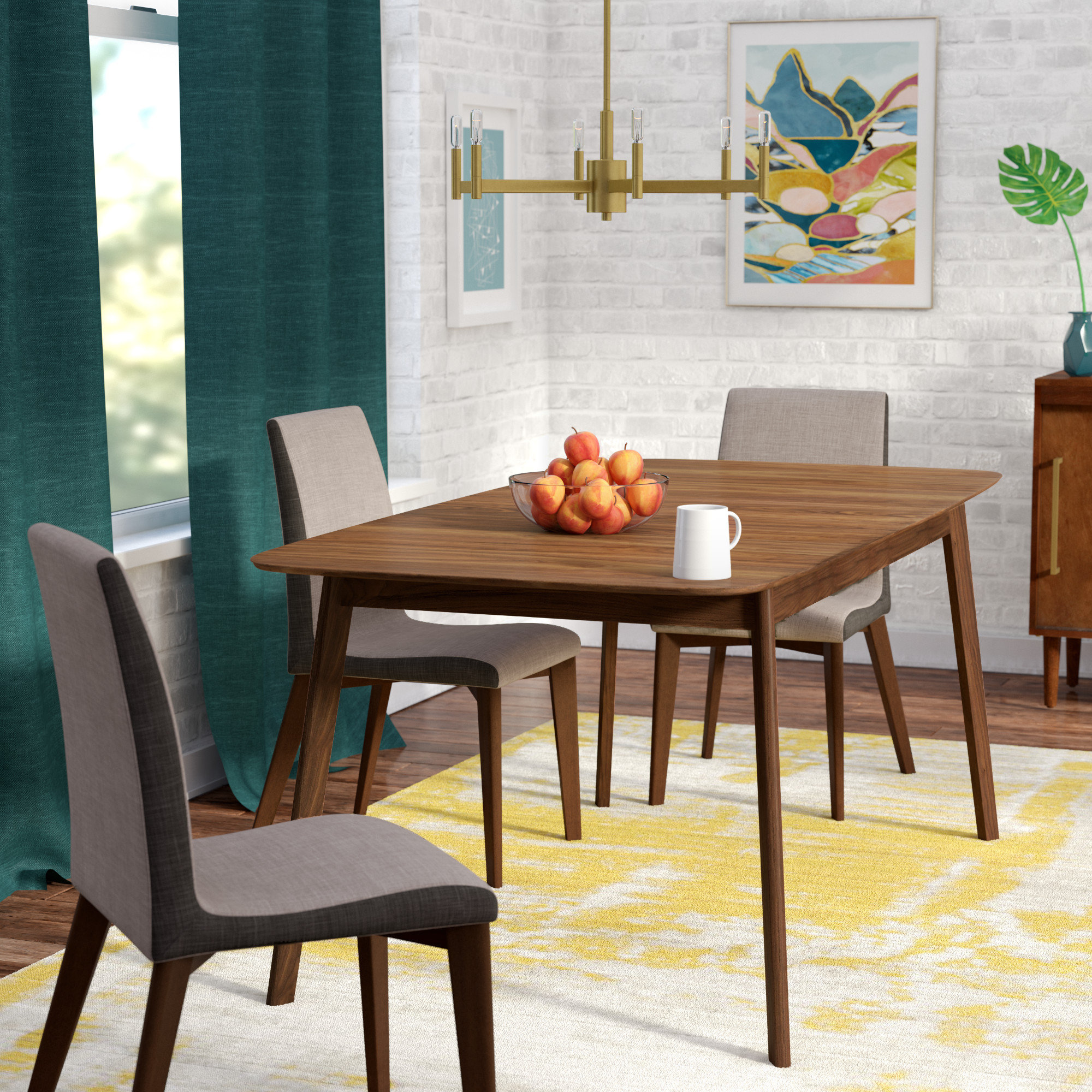 Corrigan Studio® Stahl Butterfly Leaf Dining Table & Reviews | Wayfair