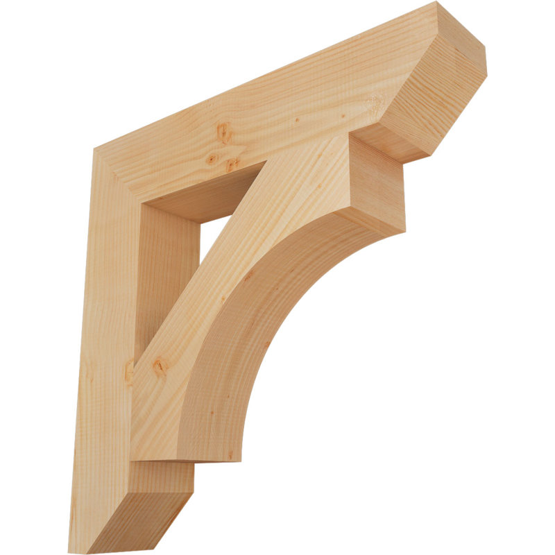 Support en bois Westlake, Sapin de Douglas, H 30 po x l 5,5 po x P 30 po