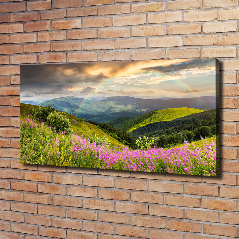 Mountain Landscape - Wrapped Canvas Print