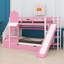Lit superposé de style château-508657648-508657663