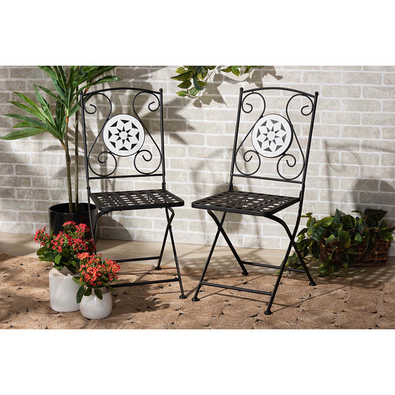 Chaise d'appoint de patio Cerasela