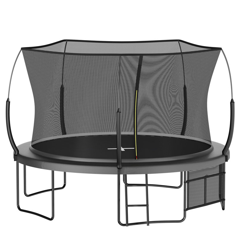 Trampoline YF 12FT Springfree No Gap - noir, Noir