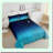Starry Sky Dreamer Bedding Set - Full Size 3 Piece Galaxy Comforter Set with Moon and Stars Design, Soft Reversible Duvet Insert and 2 Pillow Shams in Navy Blue Gradient. Perfect for a Kawaii Aesthetic Bedroom!