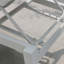 Ensemble de chaise longue d'extérieur réglable en aluminium