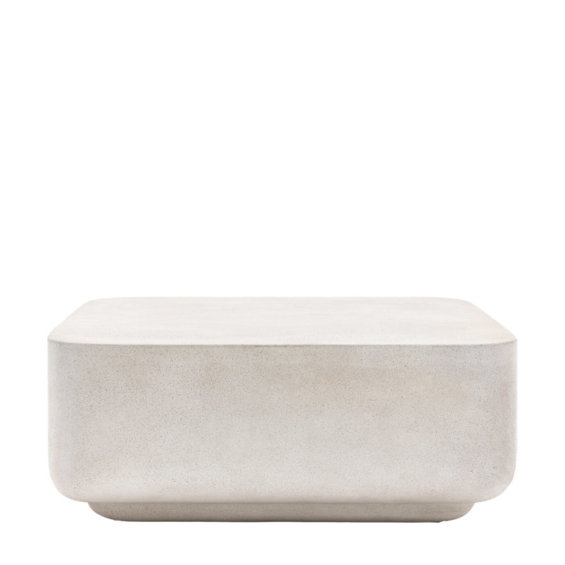 Charlierae Conrete Look Coffee Table 75x75x30cm