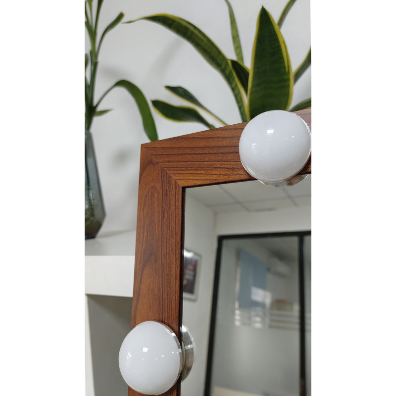 Miroir de salle de bain avec miroir Hollywood