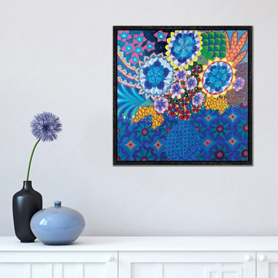 The Blue Vase II by Imogen Skelley - Painting on Canvas