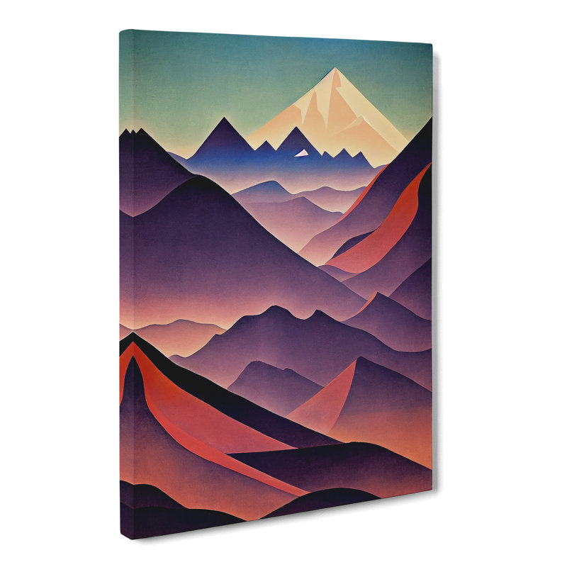 Mountain Deco Vol.4 - Wrapped Canvas, 76cm H x 50cm W x 3cm D