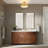 LED Drum Semi Flush Mount