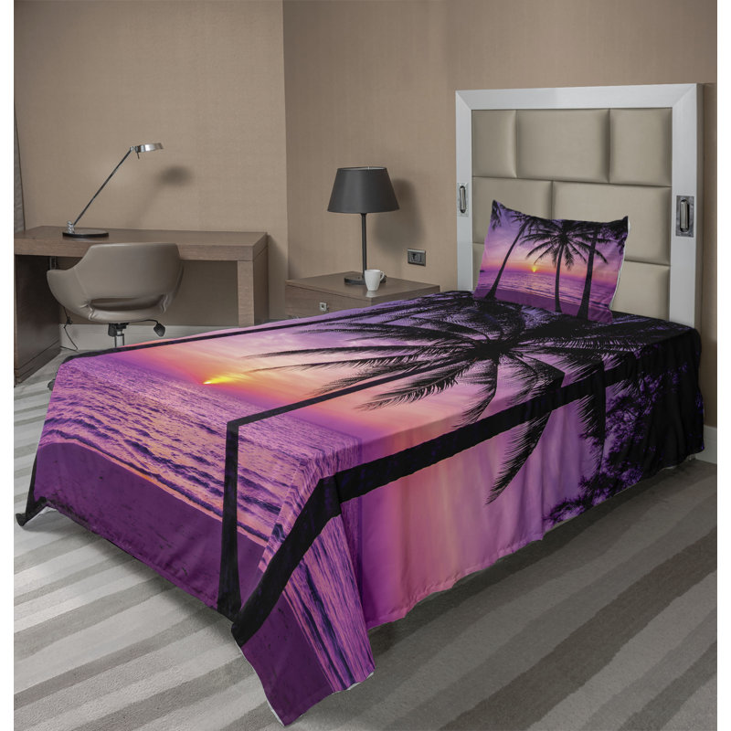 Microfiber Sheet Set, Twin Sheet Set + Fitted Sheet + 1 Pillowcase