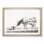 Cow with its Calf by Jean Bernard - Picture Frame Drawing Print-55510559-55510560