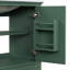 Meuble-lavabo 30 po sans lavabo, base seulement, armoire de salle de bain multifonctionnelle avec portes et tiroir, structure solide et panneau de fibres à densité moyenne-111640963