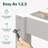 Midajah Bamboo Bed Frame with Slatted Headboard-105384338-91901704