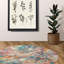 Tapis tressé en marbre chromatique-546308743