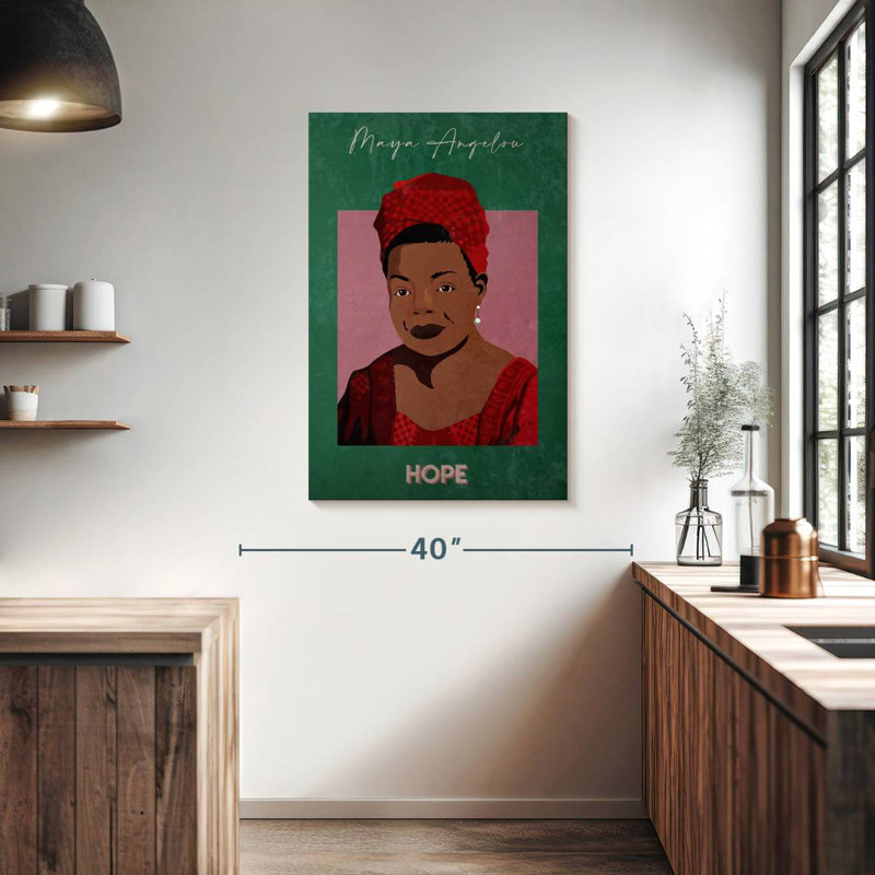 Maya Angelou Hope, H 39 po x l 26 po