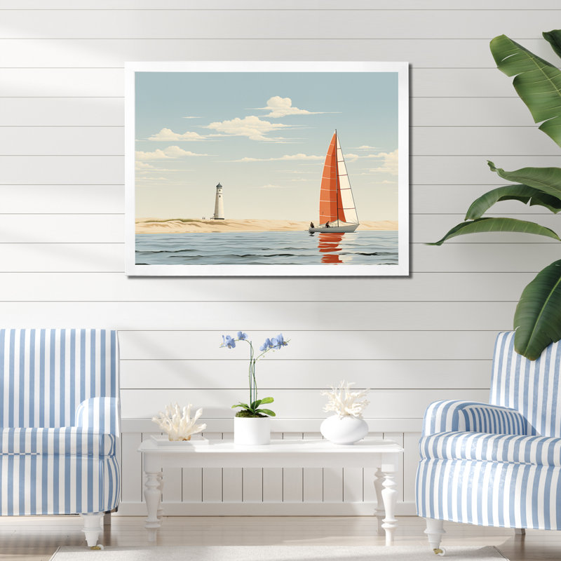 Almida - reproduction sur toile, H 34 po x l 44 po x P 1,5 po, Cadre simple blanc