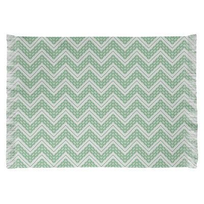 Chenille Chevron Indoor Rug