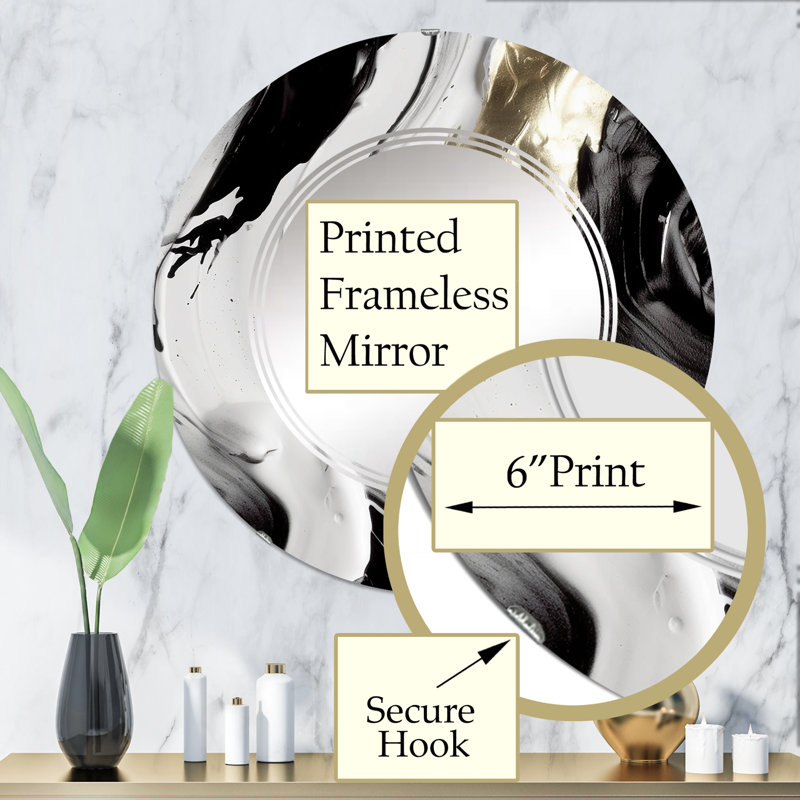 Miroir mural Danbrook, 32 po x 32 po