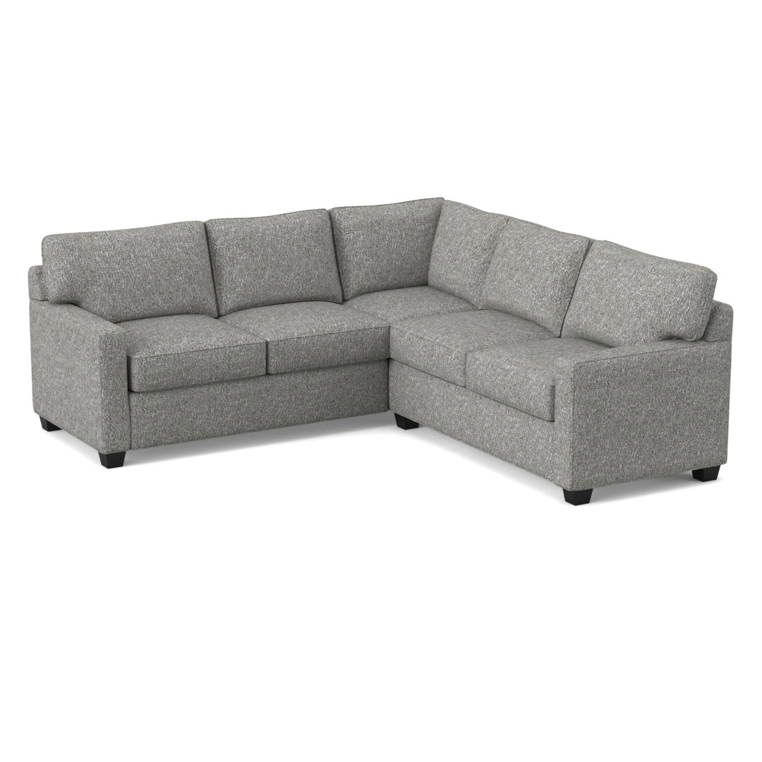 Brooks 90" Wide Symmetrical Corner Sectional Edgecombe Furniture Body 