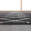 Tapis tissé à motif géométrique Trellis