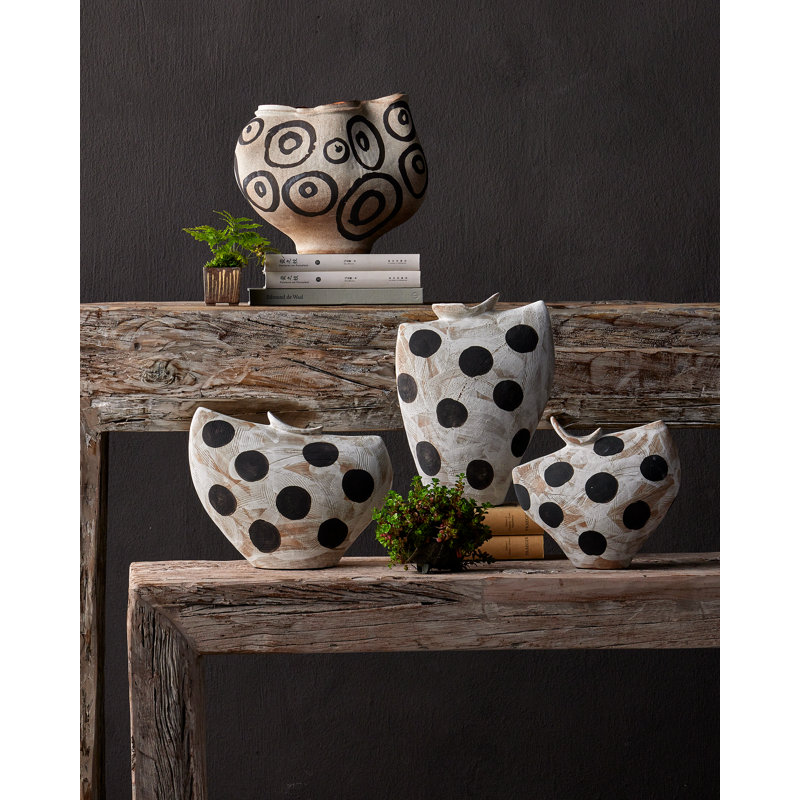 Dots Handmade Table Vase