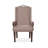 20'' H Fabric Upholstered Pine Parsons Chair